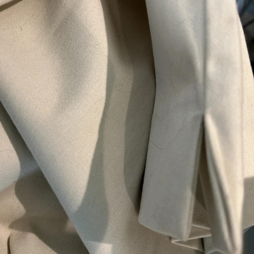 CHAUS Vintage Women's Wide Leg Crop Culotte Gaucho Pants Size 14 Stone Khaki NWT